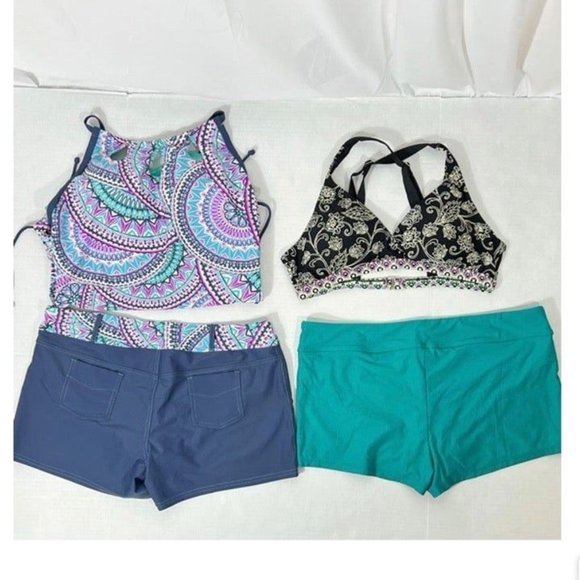 next/Free country Other - 4 PCS Bundle NWOT Free Country Sz XL & Next  Sz XL  Both 38B/C Cup Swimsuits